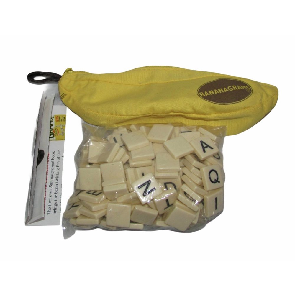 Bananagrams Crossword Family Fun Game Bananagram